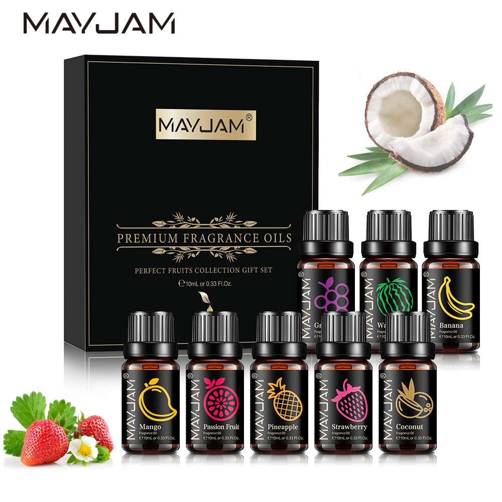Soap Making Ingredient - MAYJAM Koku Yağları Seti 8 adet