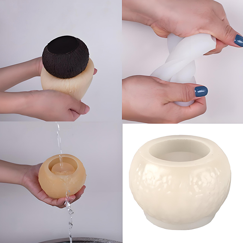 Soap Making Oven - 3D Simülasyon Hindistan Cevizi Silikon Kalıp
