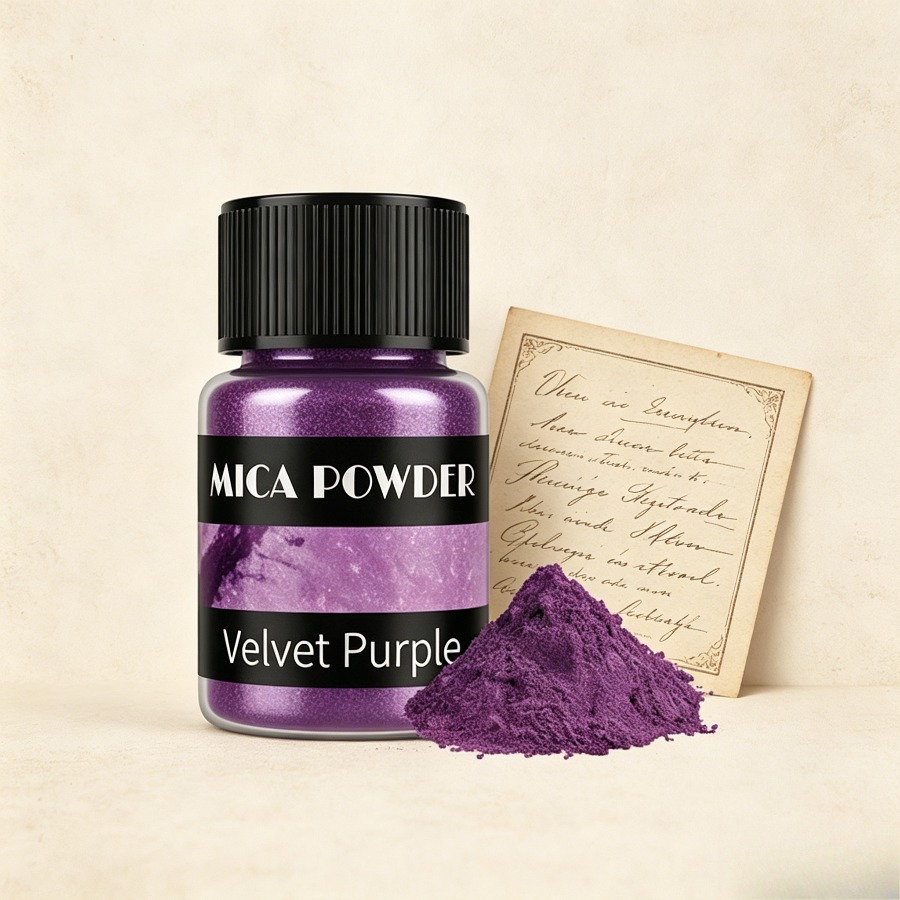 Soap Making Ingredient - Mücevher Yapımı için Kadife Mor Mika