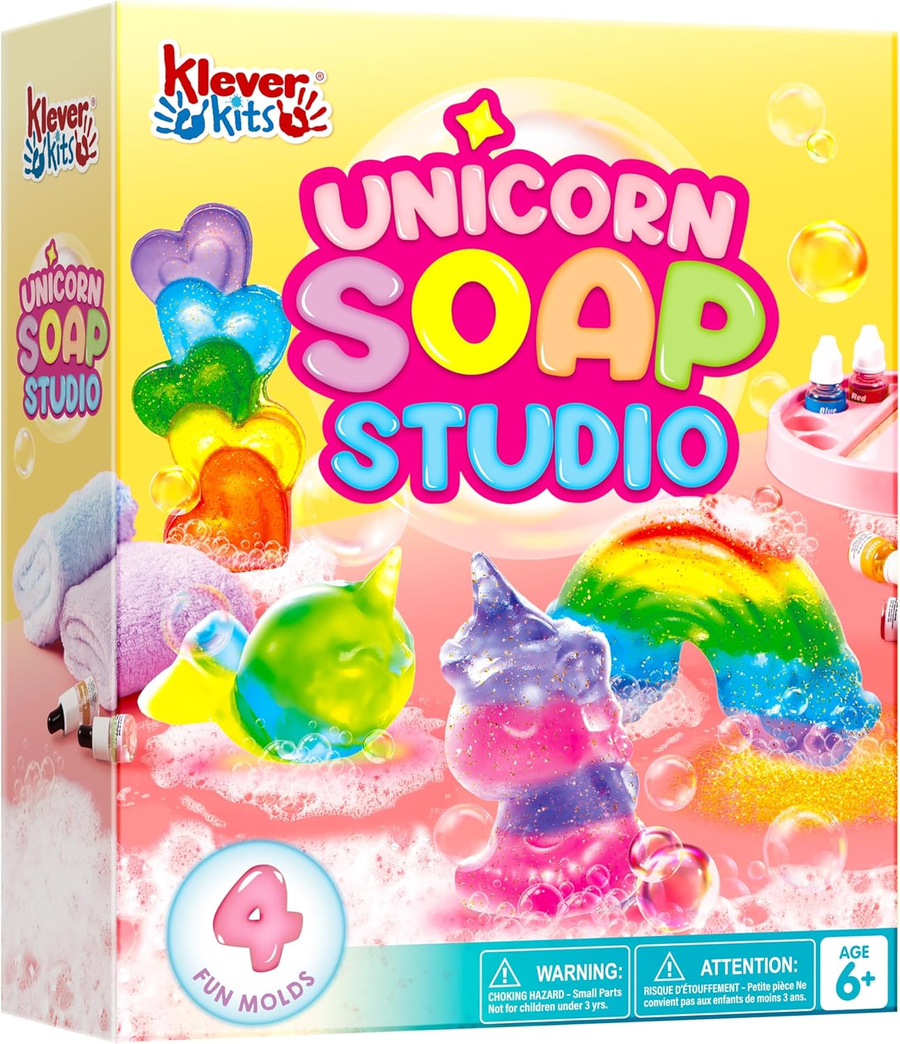 Soap Making Guide For Beginners - JOYFY Unicorn Sabun Yapma Seti Kızlar
