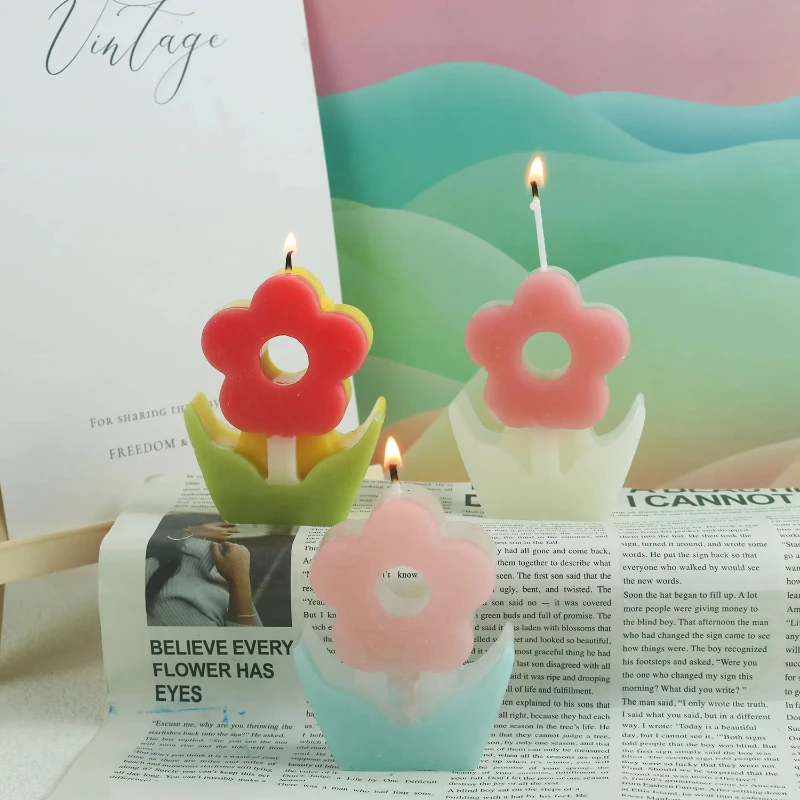 Çiçek Aromaterapi Mum Silikon  - Soap Making Home incelemesi ve fiyatı