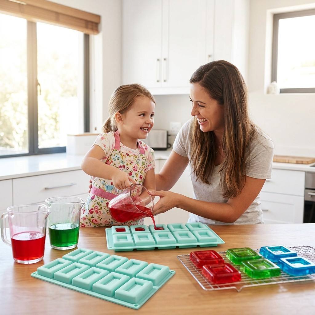 Yapışmaz 10 Delikli Dikdörtgen - Soap Making Guide For Beginners incelemesi ve fiyatı