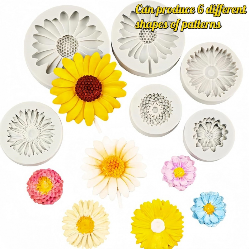 6 Parça, Ayçiçeği Papatya Sili - Soap Making Oven incelemesi ve fiyatı