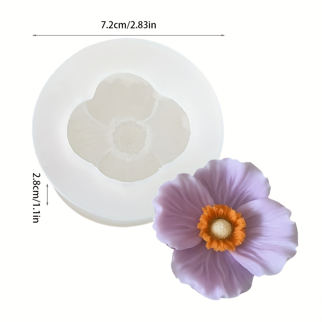 Çiçek Silikon Mum Kalıbı, Sabu - Soap Making Home incelemesi ve fiyatı