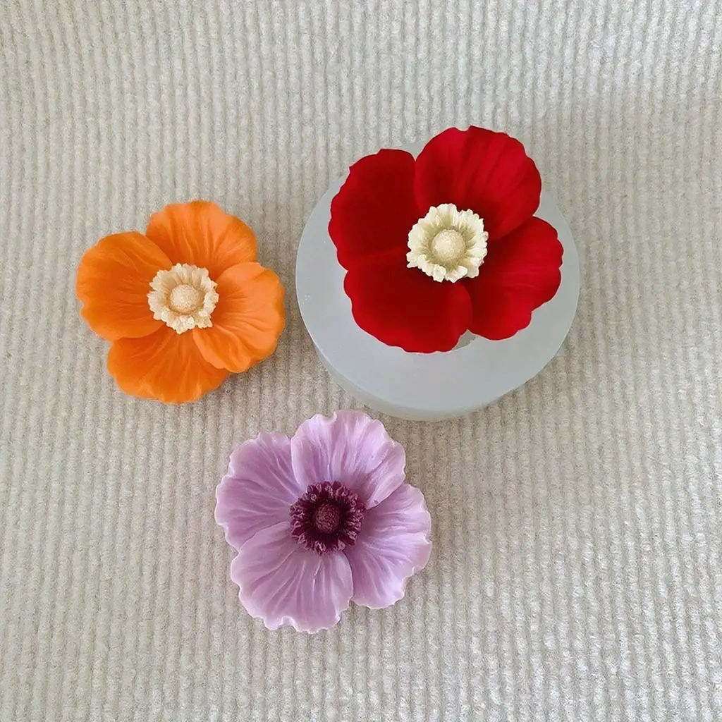 Çiçek Silikon Mum Kalıbı, Sabu - Soap Making Home incelemesi ve fiyatı