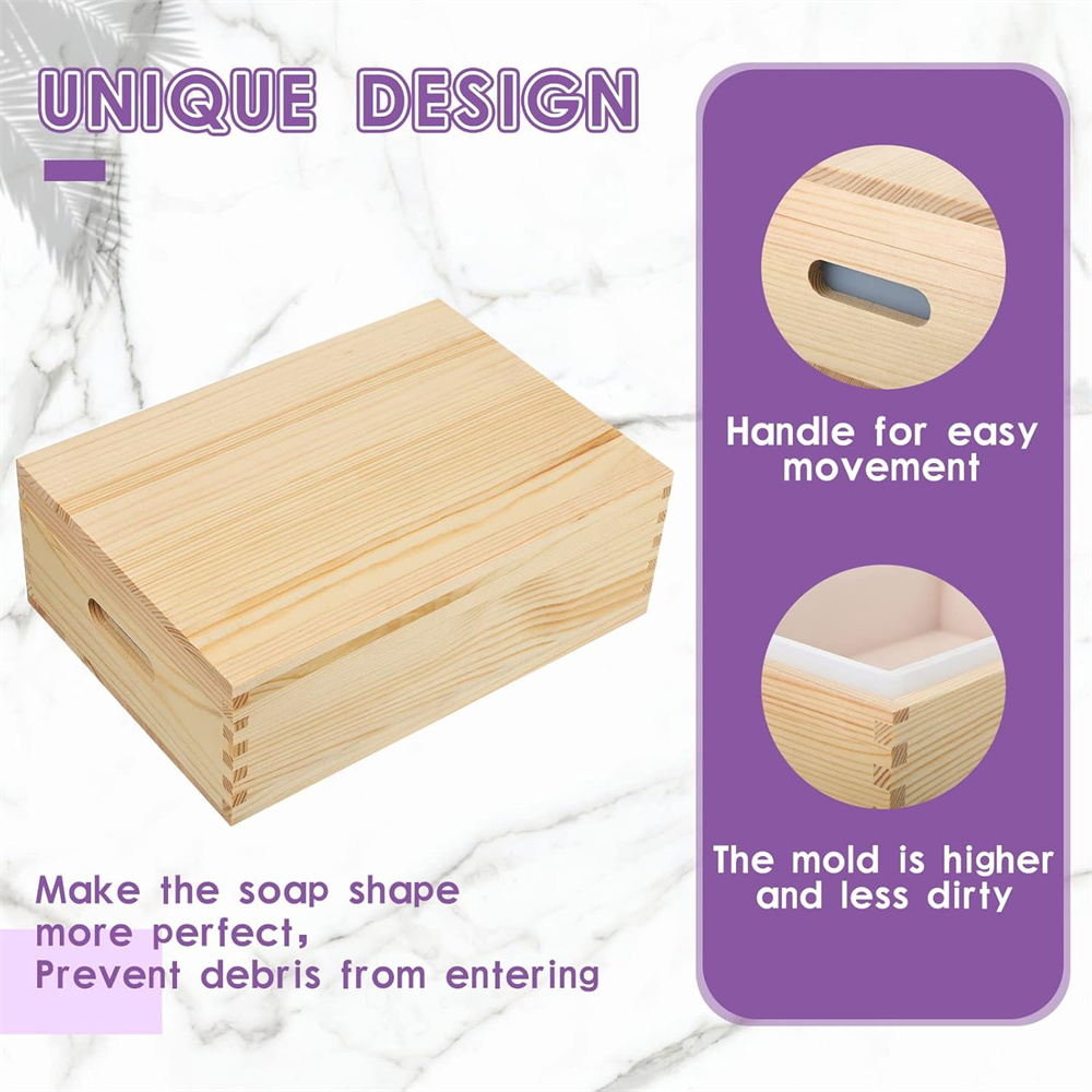 Büyük Sabun Kalıpları Dikdörtg - Soap Making Guide For Beginners incelemesi ve fiyatı
