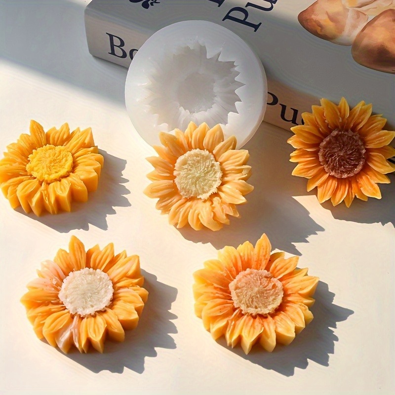 Canlı Renkli 3D Ayçiçeği Silik - Soap Making Oven incelemesi ve fiyatı