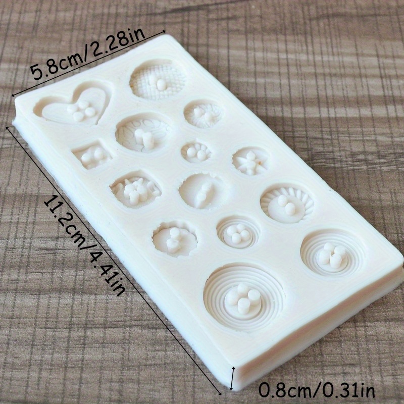 Düğme Şekilli Silikon Kalıp Sa - Soap Making Oven incelemesi ve fiyatı