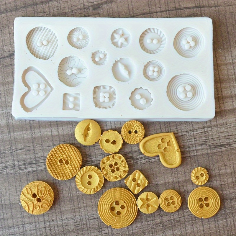 Düğme Şekilli Silikon Kalıp Sa - Soap Making Oven incelemesi ve fiyatı