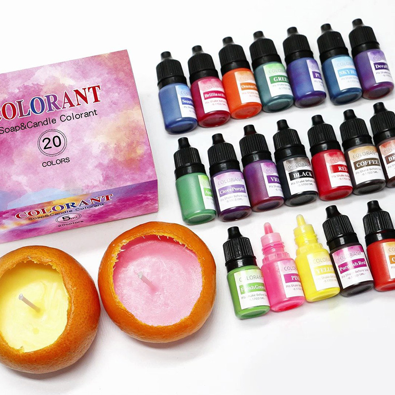 20 renk mum balmumu Pigment sı - Soap Making Ingredient incelemesi ve fiyatı