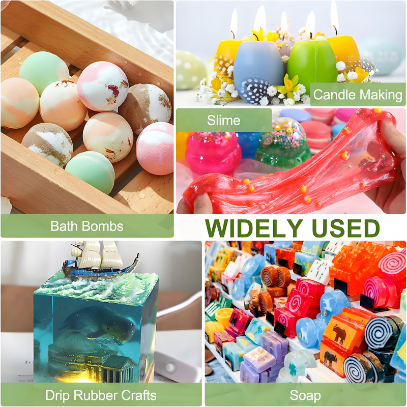 16 Renkli Mika Tozu Seti, Pake - Soap Making Ingredient incelemesi ve fiyatı