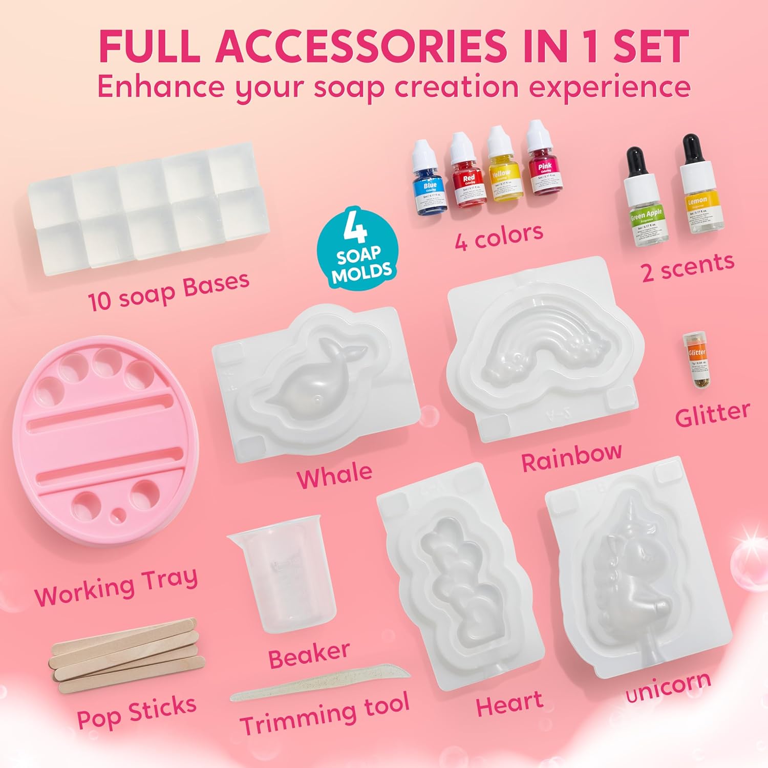 JOYFY Unicorn Sabun Yapma Seti - Soap Making Guide For Beginners incelemesi ve fiyatı