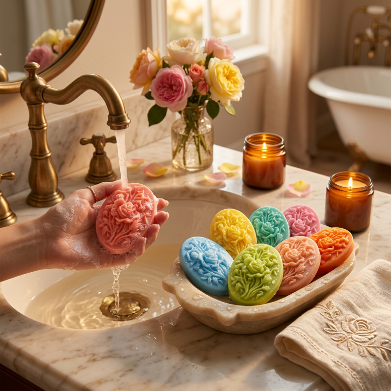 4 Çiçek şekilli silikon kalıp, - Soap Making Guide For Beginners incelemesi ve fiyatı