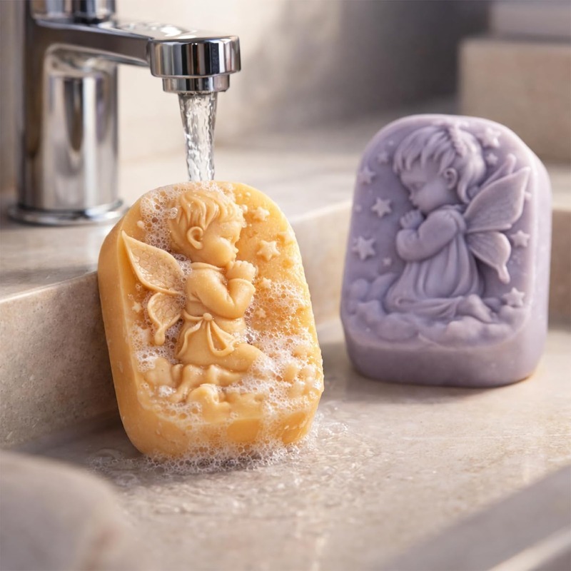 Melek silikon kalıp sabun yapı - Soap Making Guide For Beginners incelemesi ve fiyatı